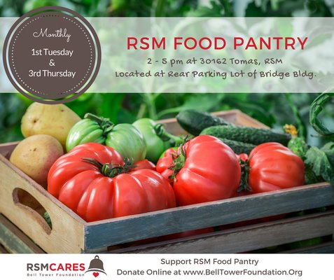 RSM Cares Food Pantry