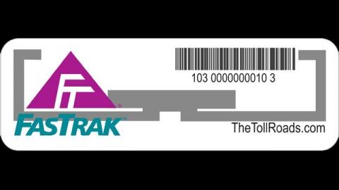 Toll Roads new sticker transponder image