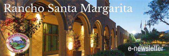 Rancho Santa Margarita e-news masthead