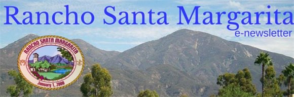 e-news masthead with Saddleback mountain and City seal