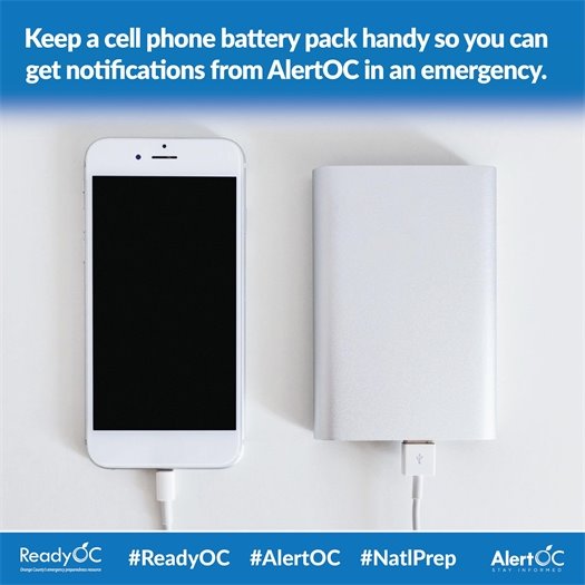 Ready OC cell phone battery graphic