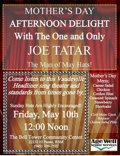 Age Well Mother's Day Flyer