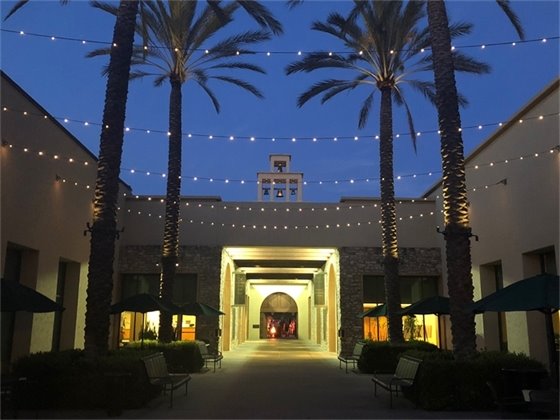 City Hall and the BTRCC at night