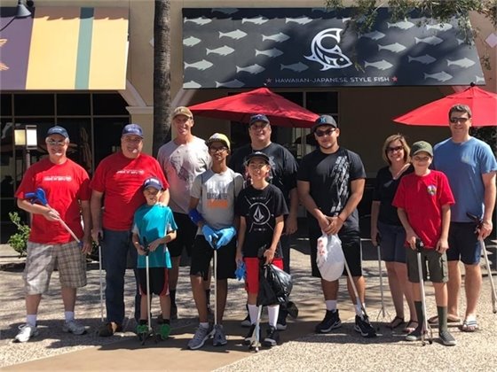 ZeroTrash volunteers