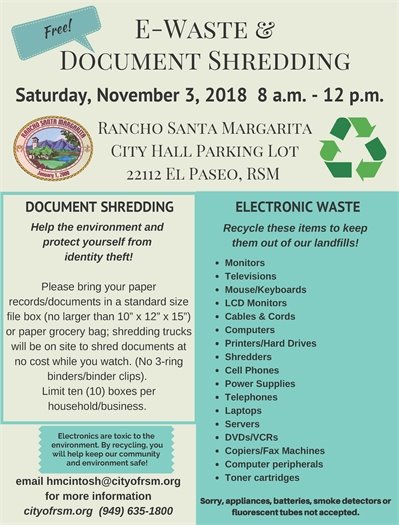 E-waste flyer