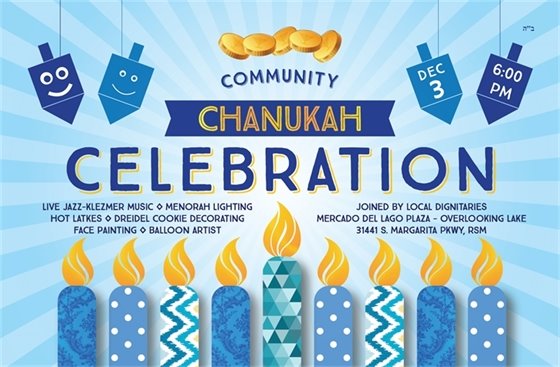 Chanukah Celebration flyer