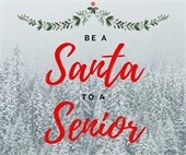 Be a Santa to a Senior graphic