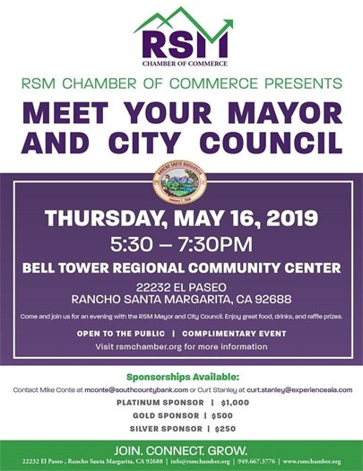 Meet the Mayor flyer