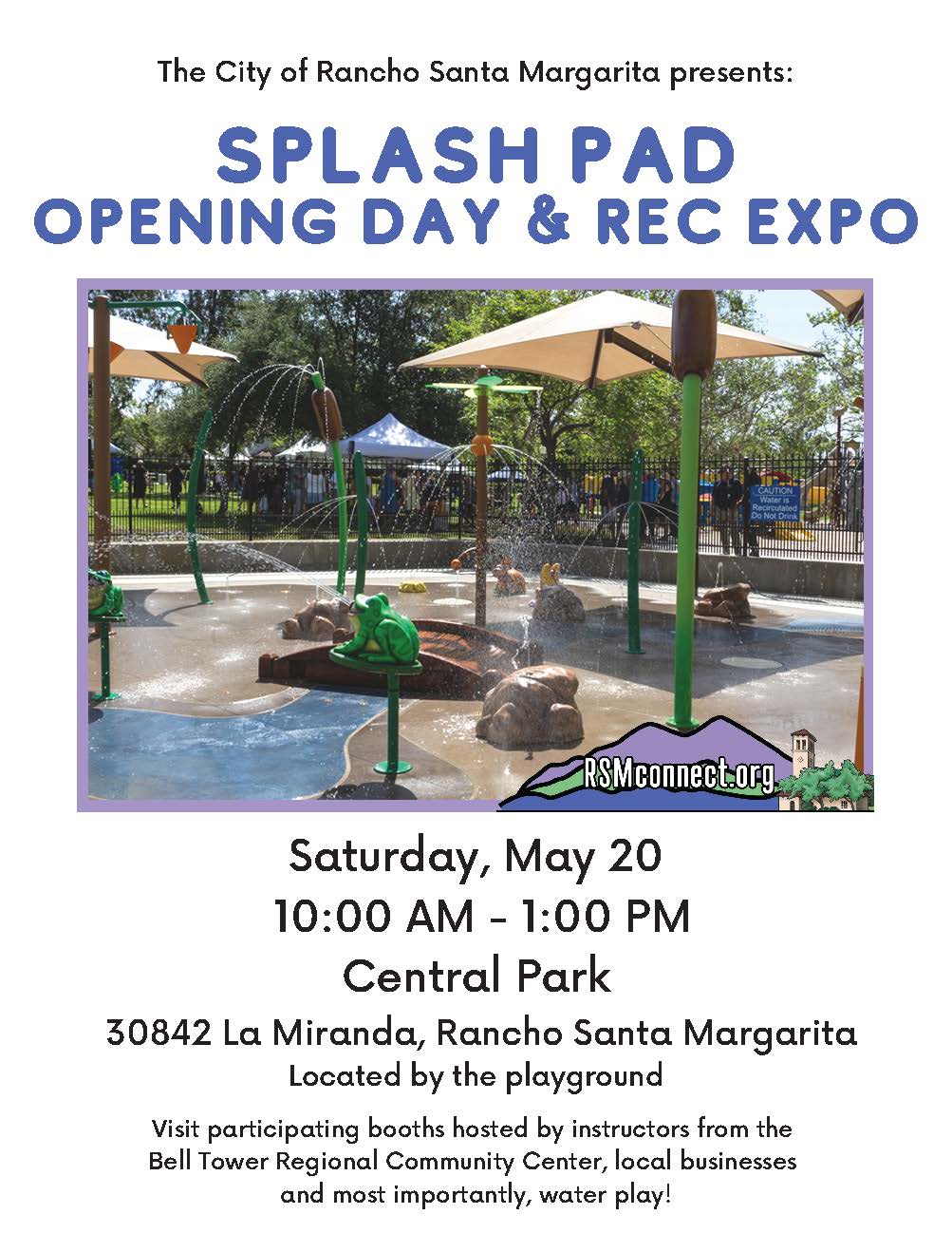 Splash Pad Flyer 2023