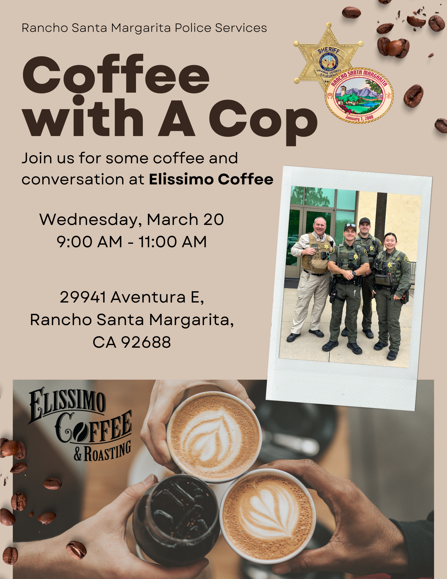 Coffee with a Cop Flyer