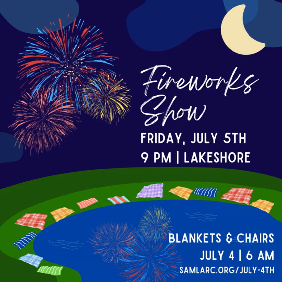 SAMLARC Fireworks 2024
