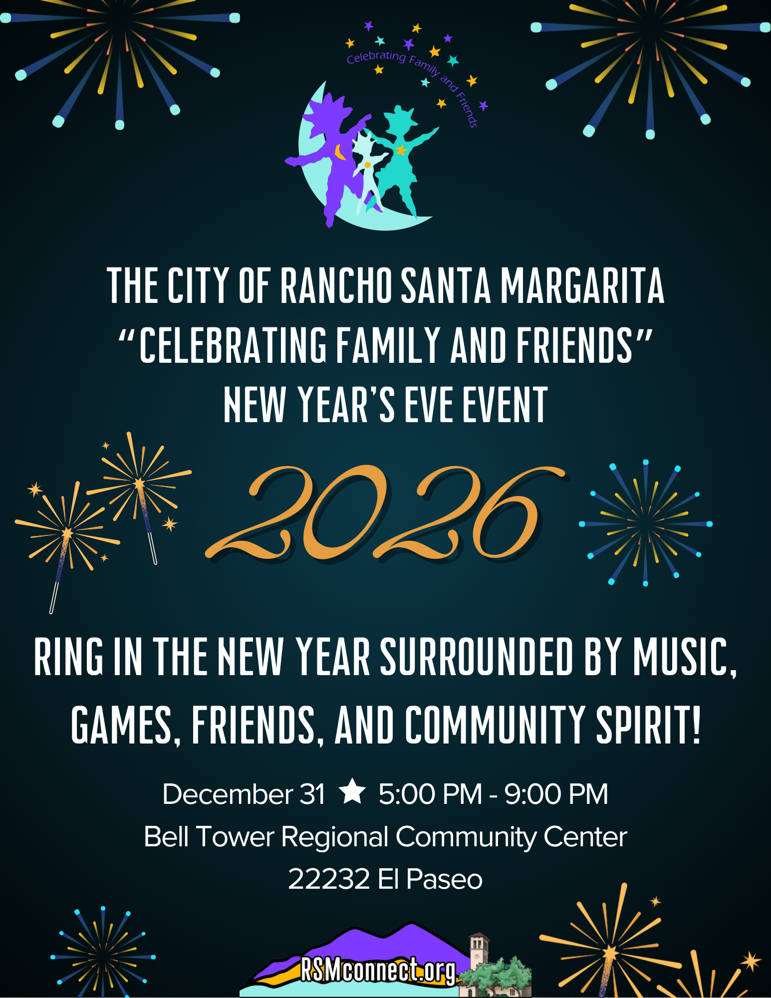 2025 New Years Eve Flyer