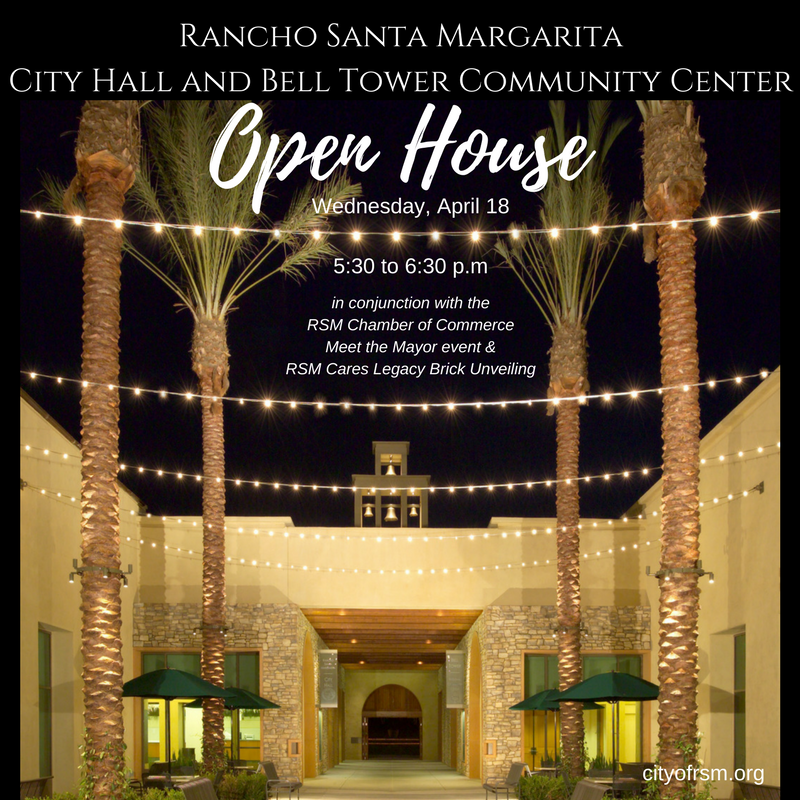 Rancho Santa Margarita City Hall and Bell Tower Community Center Open House 