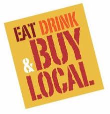 Shop and dine local graphic