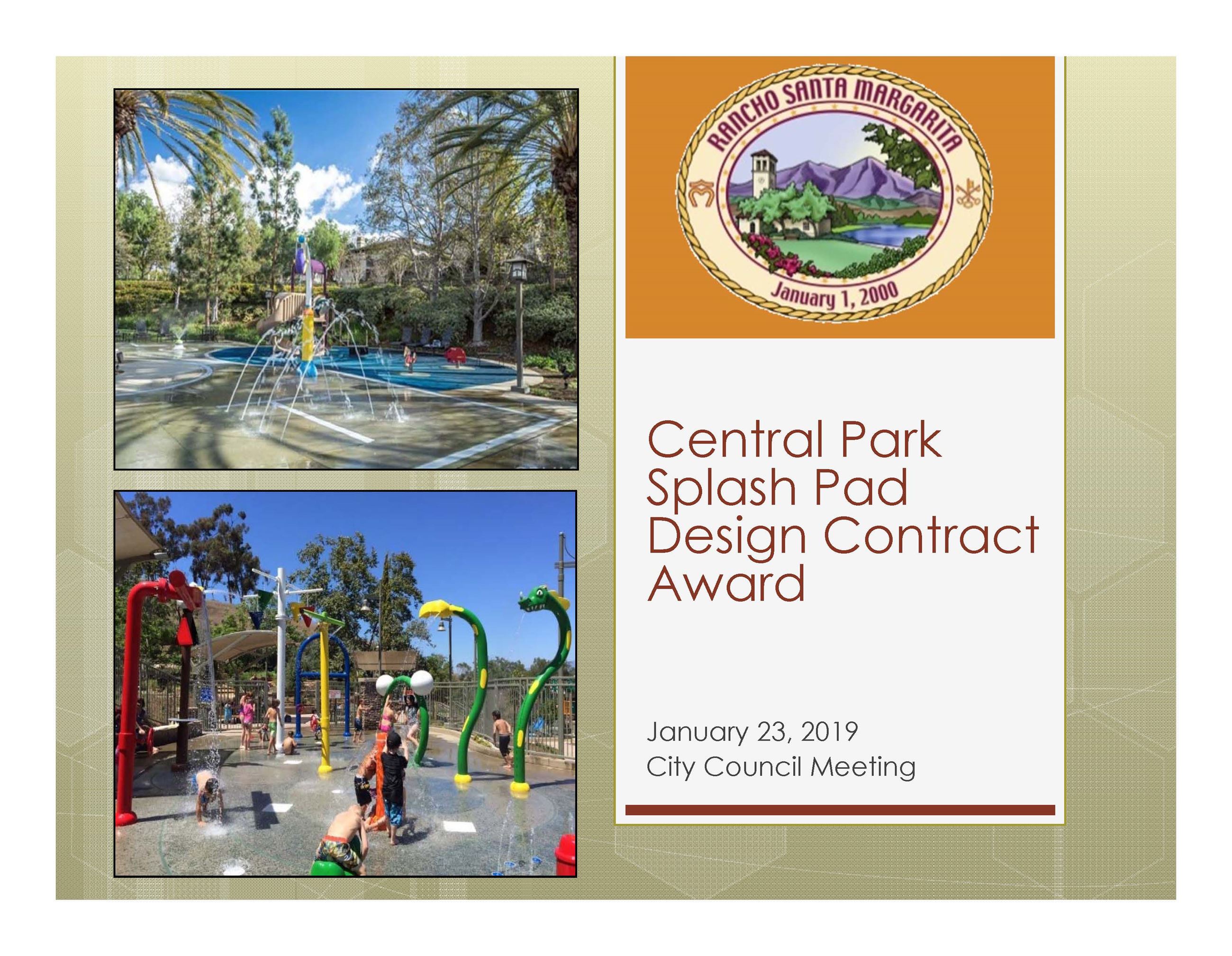 01-23-19 Splash Pad Award