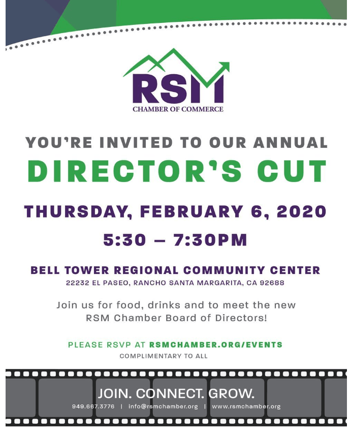 RSM Chamber February event flyer