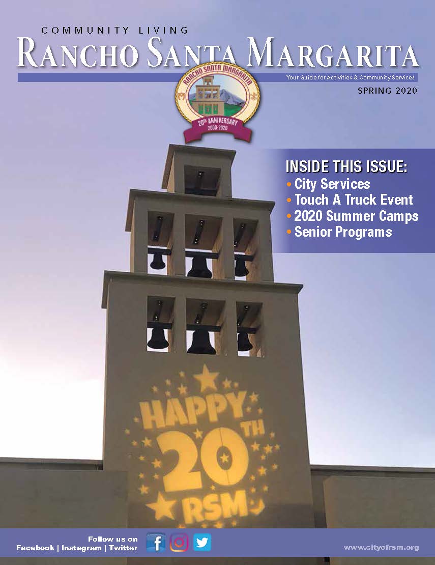 Spring 2020 RSM Community Living Magazine cover