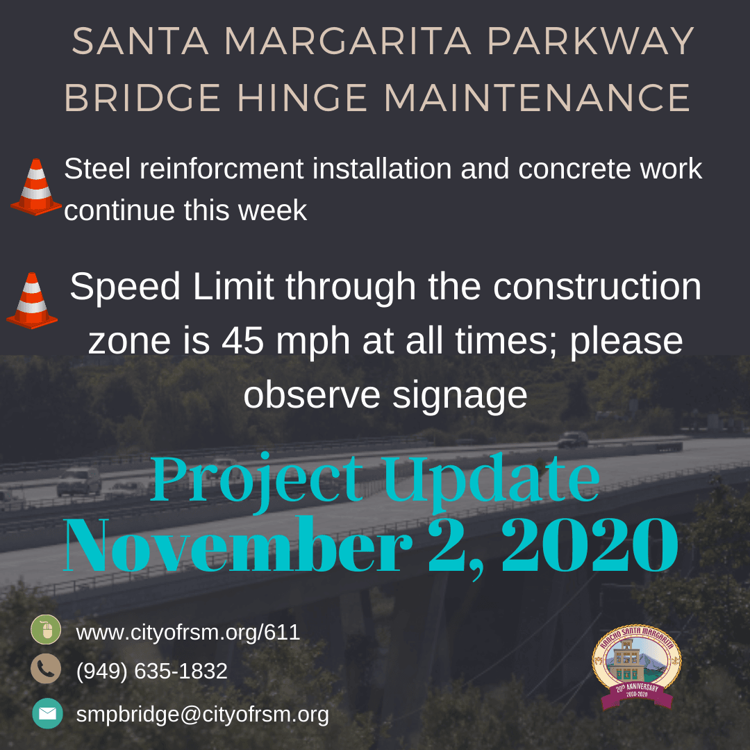 Bridge Hinge Project Update Graphic 11022020