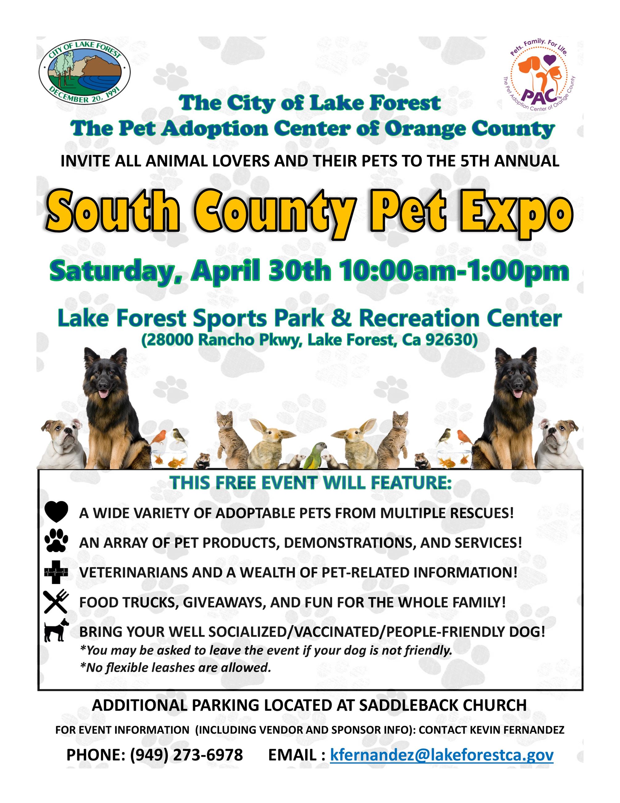 Pet Expo 2022 Flyer