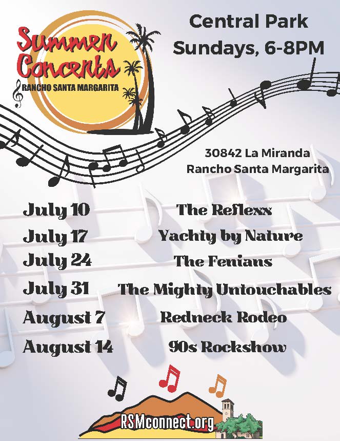 2022 Summer Concerts Flyer- UPDATED 6.15.22