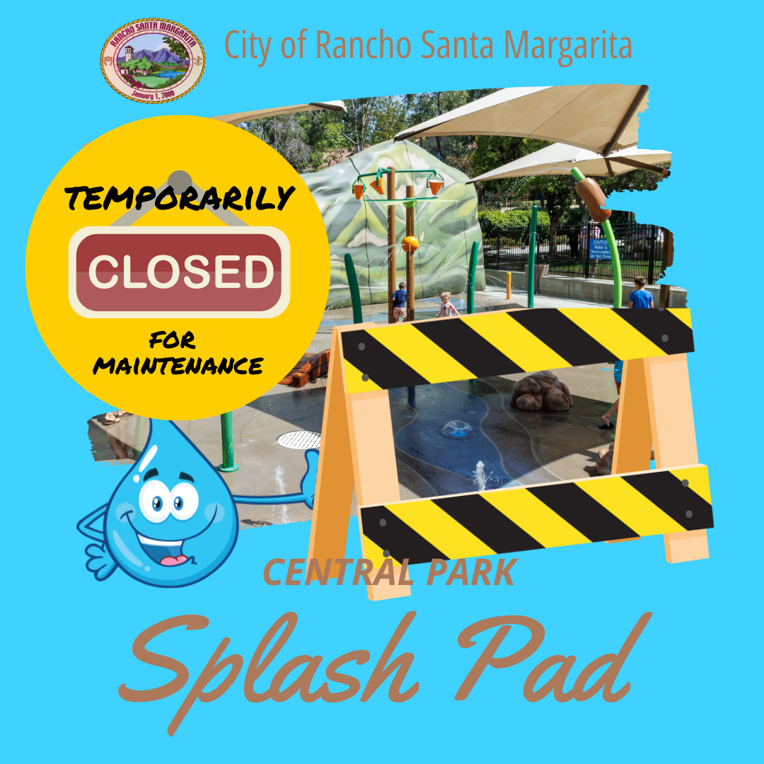 Splash Pad  Temp Closure