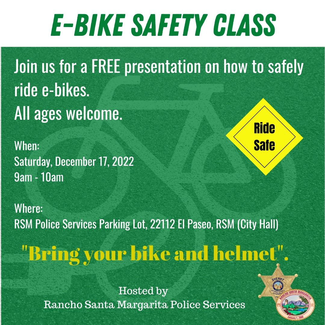 E Bike Class 12172022 Flyer