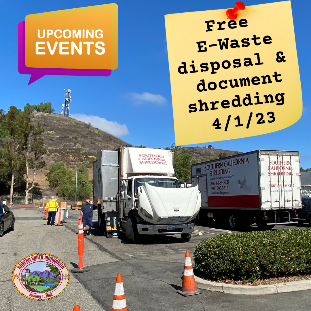 Free E-Waste Shredding 04012023