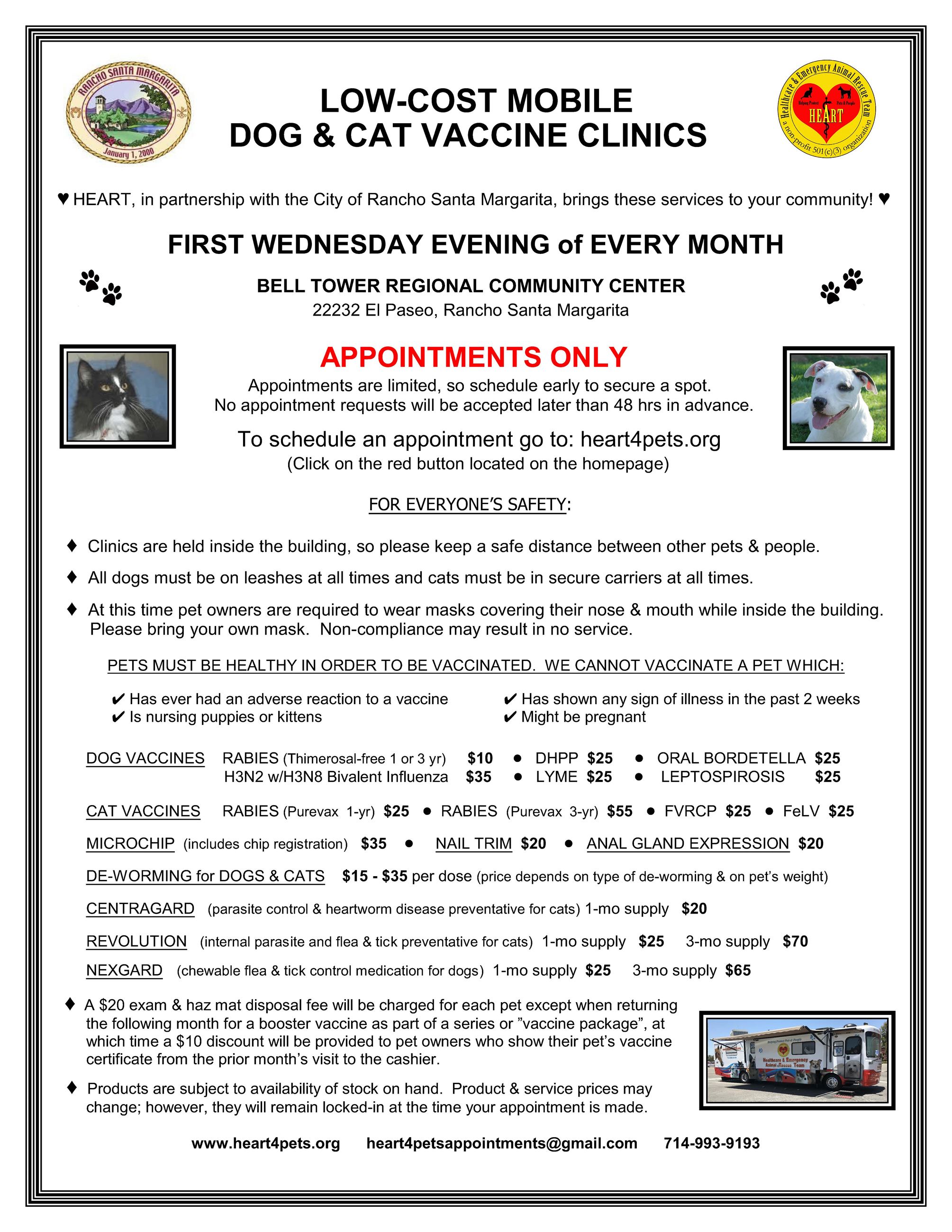 NEW NEW Vaccine Clinic Flyer RSM 2023