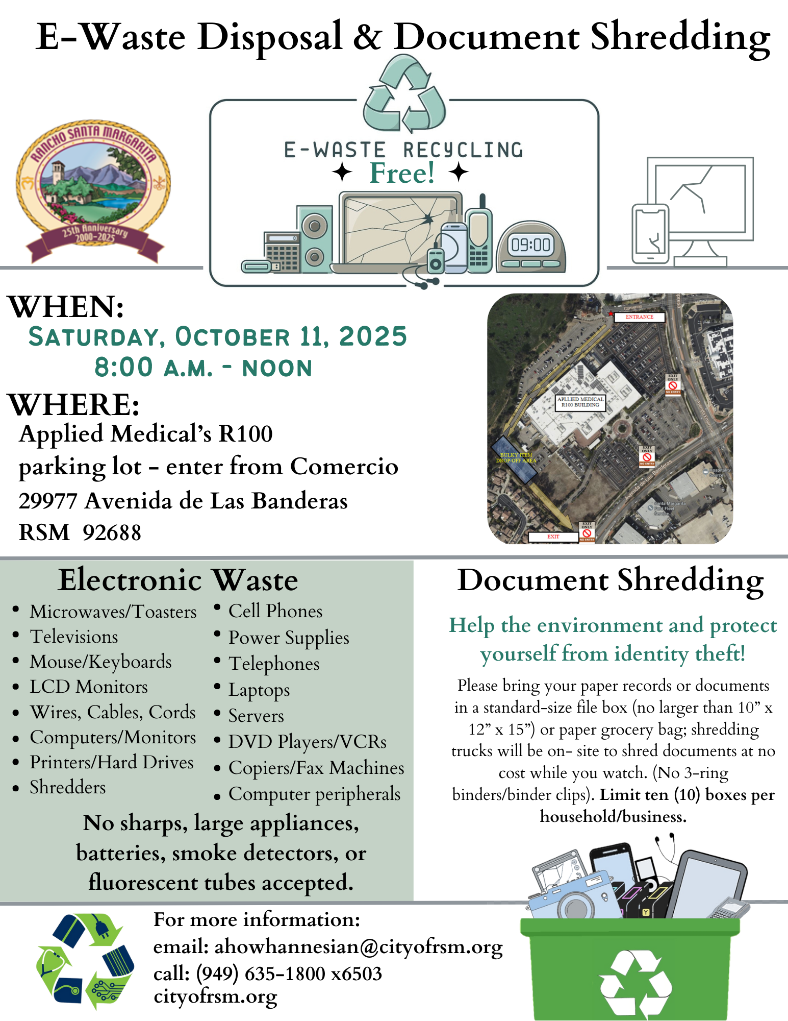 EWaste Doc Shred Flyer 102025 corrected