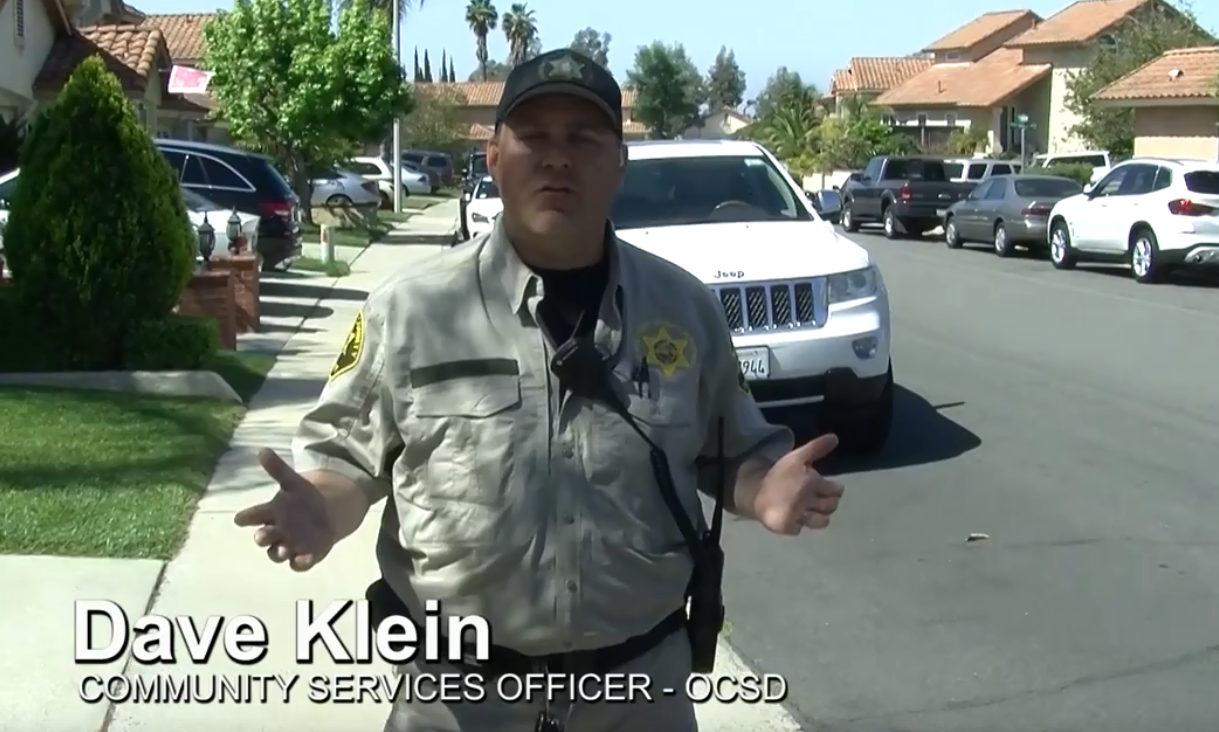 Dave Klein, OCSD discusses parking near Santa Margarita Catholic High School