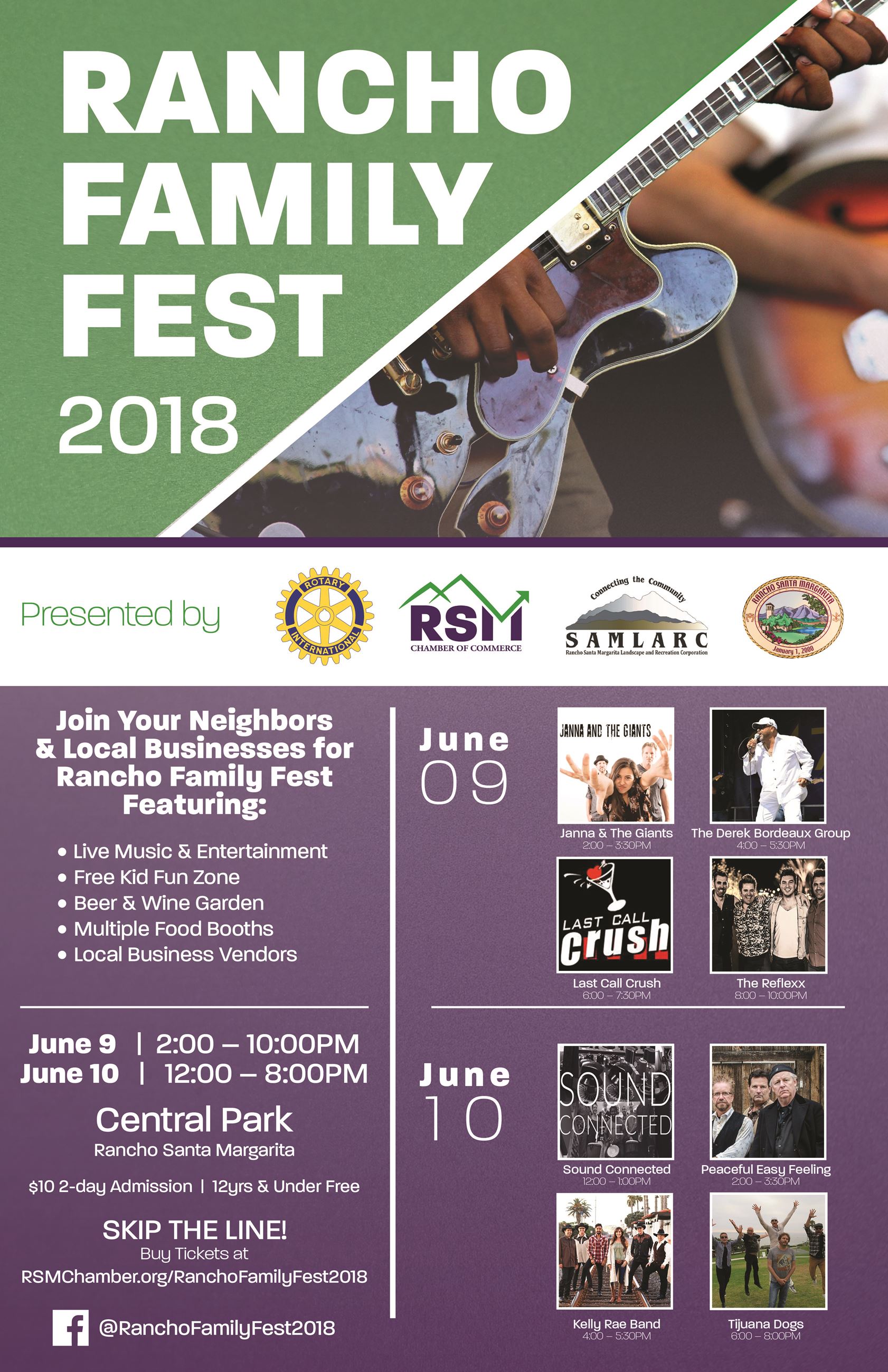 Rancho Family Fest flyer
