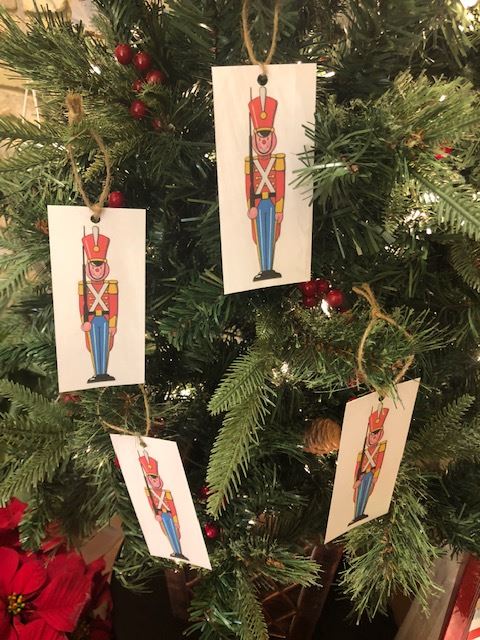 Team 2/5 Christmas tags