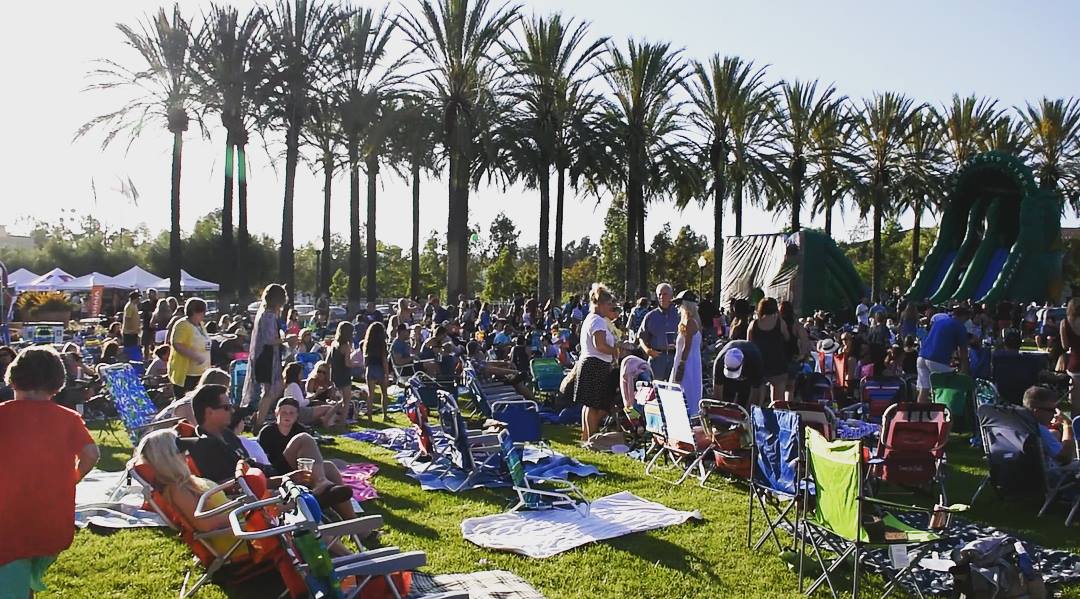 Crowd at Rancho Family Fest