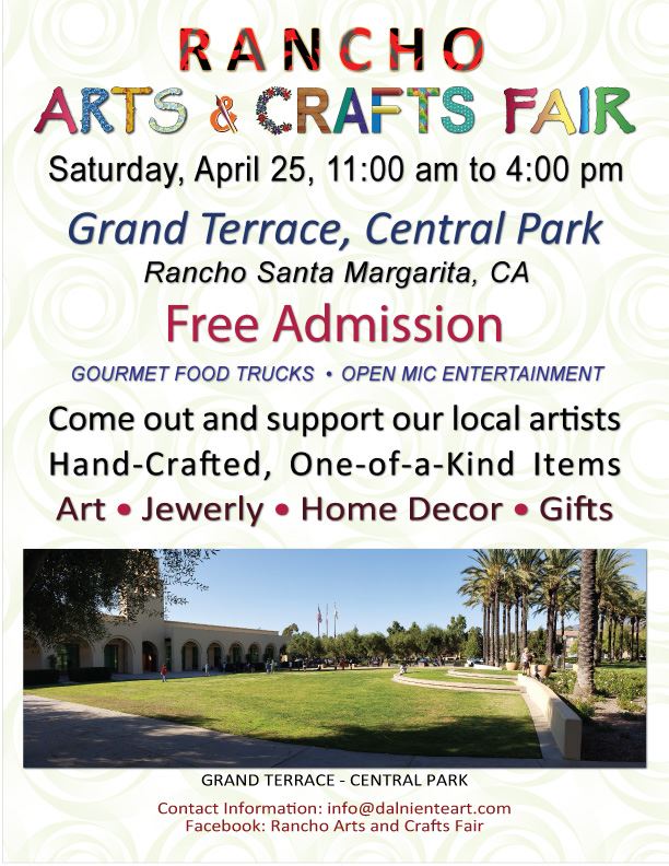 Rancho Arts and Crafts-Fair-Flyer-April-2020